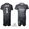 Officiële Voetbalshirt + Korte Broek Doelman Real Madrid Thibaut Courtois 1 Thuis 2021-22 - Kids